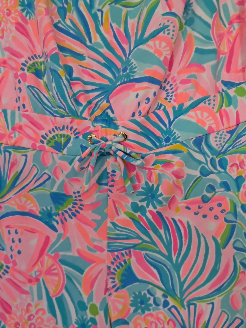 Lilly Pulitzer Jace Tropical Punch Strapless Romper Sz XL NWOT - Picture 4 of 7